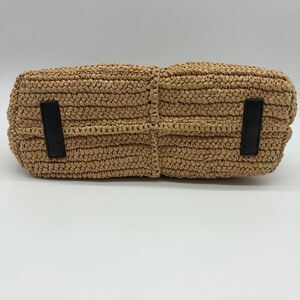 Strathberry Brown Woven Shoulder Bag